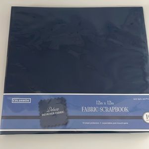 12x12 Fabric Scrapbook